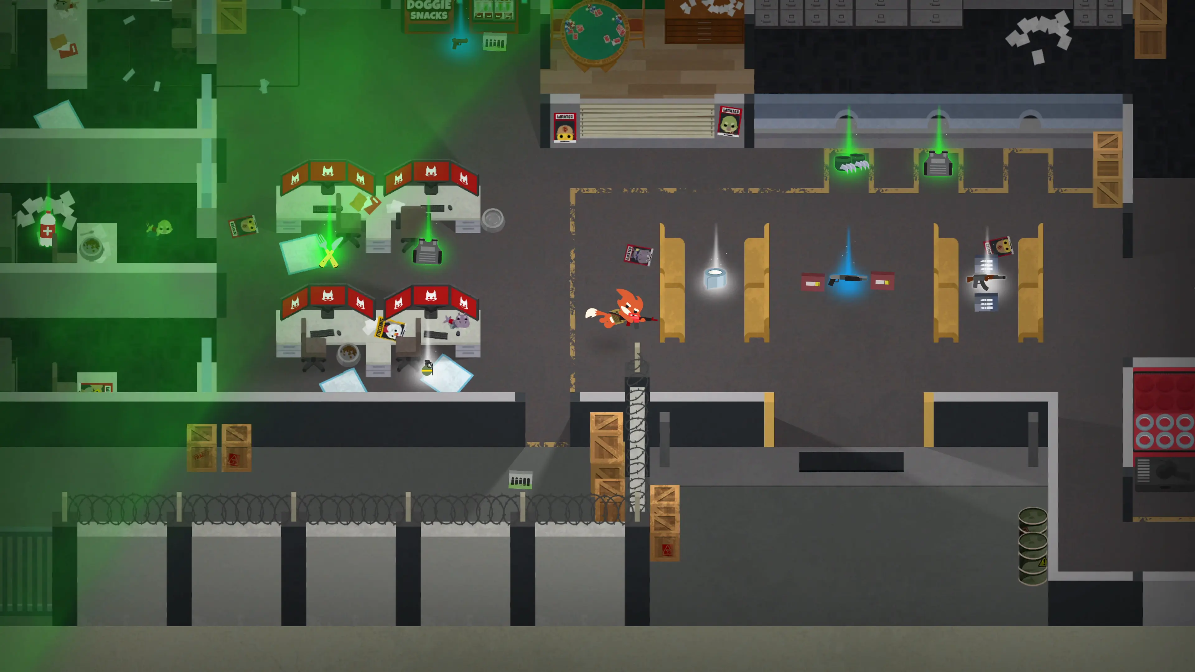 Left of the carousel